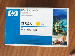 HP C9722A Yellow Original LaserJet Toner Cartridge