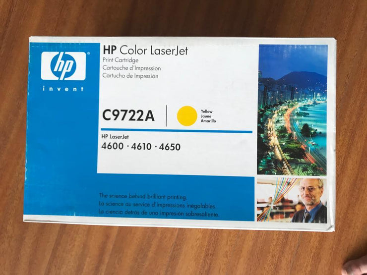 HP C9722A Yellow Original LaserJet Toner Cartridge