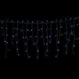 Christmas 400 LED Cool White Solar Icicle Lights /Rechargeable - TheITmart