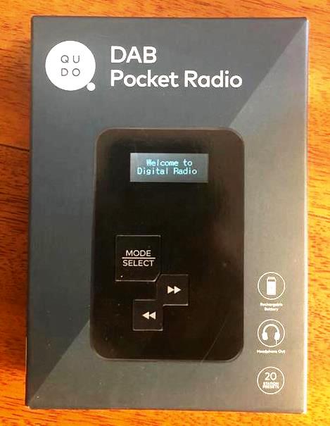 QUDO DAB Pocket Digital Audio Radio / OLED Display/ 20 Pre-Set Channels - TheITmart