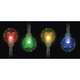 Mirabella Christmas Battery Operated 24 LED Crystal Ball Light Set - Multi-Colour