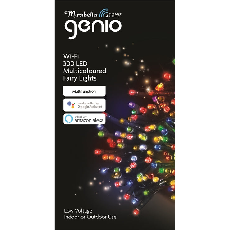 Mirabella 300 Multicolour Genio Wi-Fi Multifunction LED Fairy Lights