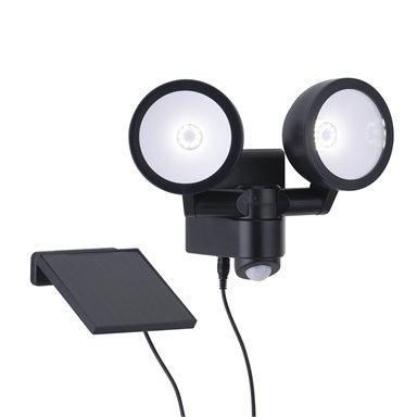 Arlec 330 Lumens LED Movement Activated Sensor Security Solar Light Waterproof - TheITmart