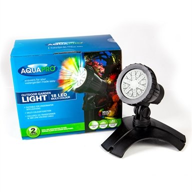Aquapro 18 LED Multi Colour Pond And Garden Light - TheITmart