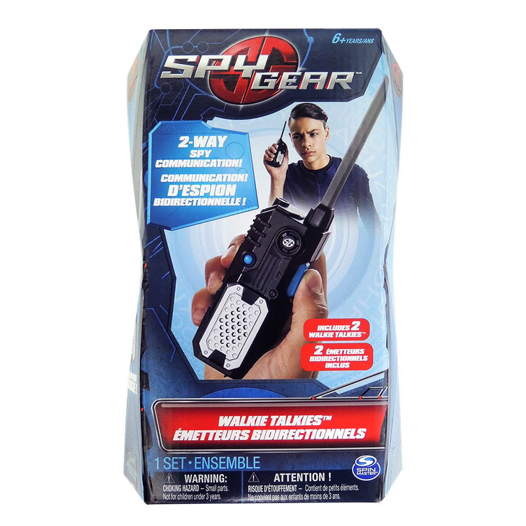 Spy Gear Field Agent Walkie Talkie Suitable Ages 6+ years