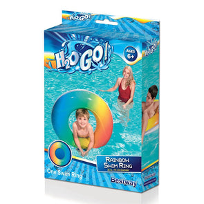 H2OGO! Rainbow Swim Ring Suitable Ages: 3-6 years.