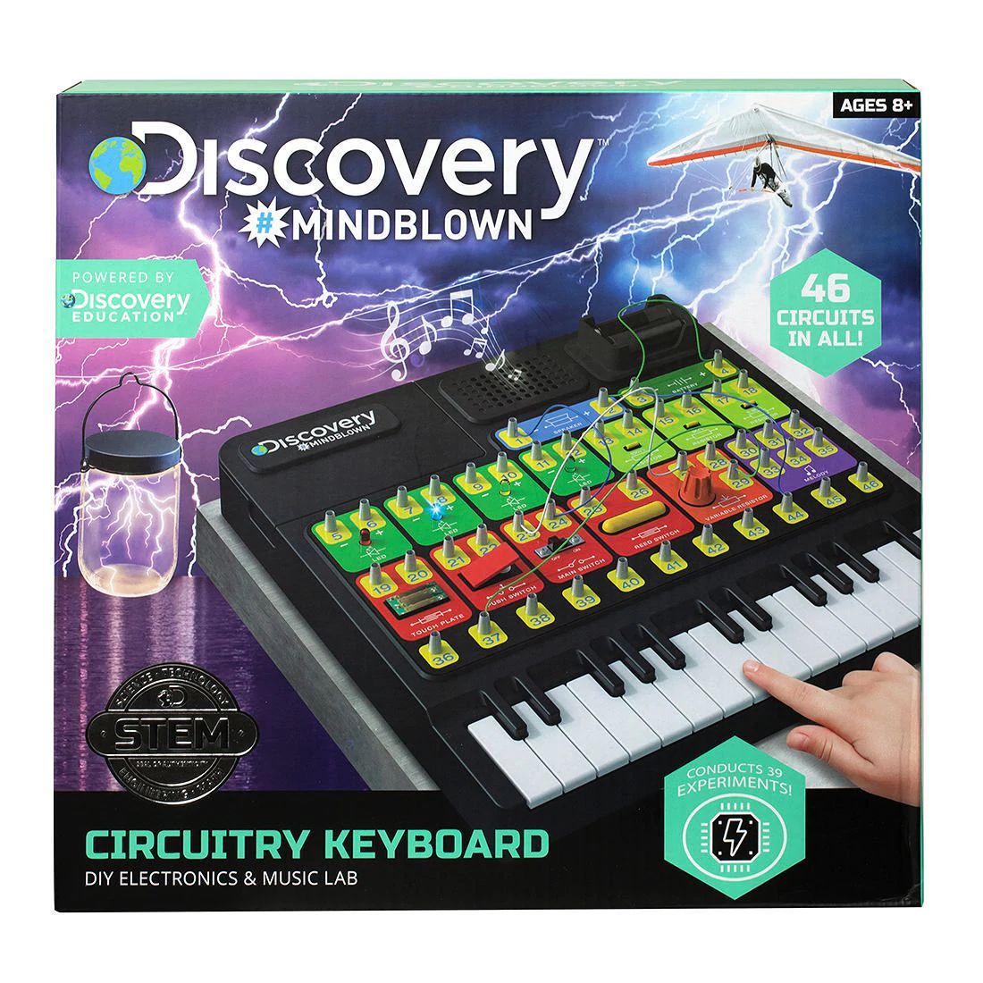 STEM Discovery #MINDBLOWN Circuitry Keyboard DIY Electronics & Music Lab - TheITmart