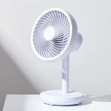 Black Portable USB Desk Fan/3 PP Blades/4 Speed TDUSB21 - TheITmart