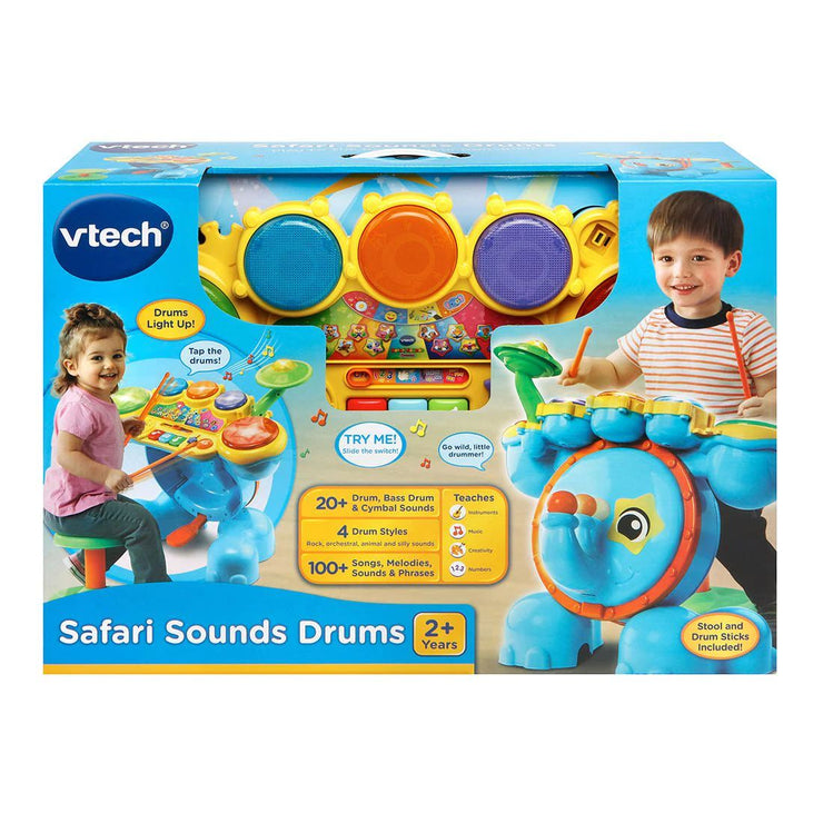 VTech Safari Sounds Drums Suitable Ages 2+ years