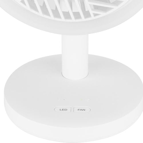 Arlec 13cm LED Light USB Desk Fan ADF2875WH - White