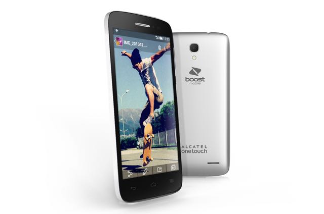 Alcatel Onetouch Quatro 4.5" Display 4G Smart Phone Mobile Locked to Boost & Telstra - Black