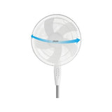 Arlec 40cm White 5 Blade Pedestal Fan /APF4057W