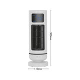 Arlec 30cm USB Powered Tower Fan/Oscillating/Touch Panel/3 Fan Speeds