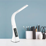 Verve Design White Angus LED Desk Lamp With USB Charging Port / Flexible Gooseneck
