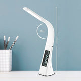 Verve Design White Angus LED Desk Lamp With USB Charging Port / Flexible Gooseneck