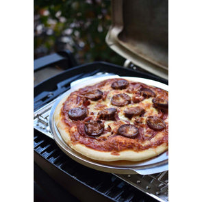Weber Q Small Pizza Stone with Cooking Instructions/ Ideal for Camping