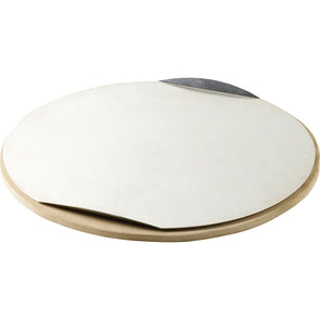 Weber Q Small Pizza Stone with Cooking Instructions/ Ideal for Camping