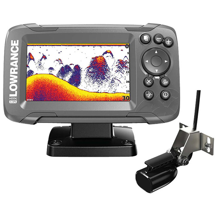 Lowrance Hook²-4x GPS Fish Finder + Bullet Transducer / 200Khz Sonar