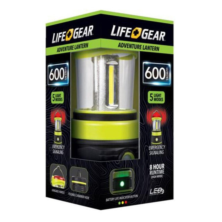 Life+Gear 3D Multicoloured Adventure Lantern LG3968 /Ideal for Camping
