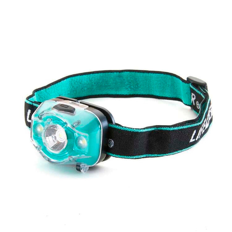 Life+Gear 275 Lumen 3AAA Advanced Glow Headlamp/ Red OR Blue