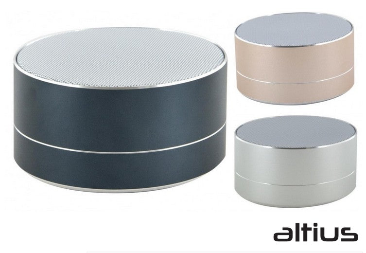 Altius Cleo Portable Bluetooth Speaker - Silver