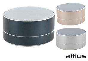 Altius Cleo Portable Bluetooth Speaker - Silver