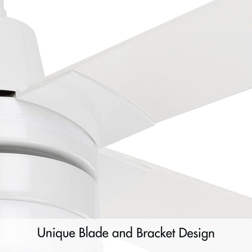 Arlec 120cm 4 Blade AC Ceiling Fan With Light And Remote - CSF122CWR