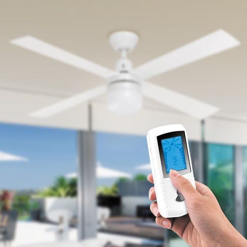 Arlec 120cm 4 Blade AC Ceiling Fan With Light And Remote - CSF122CWR
