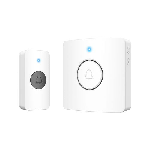 Arlec Premium 38 Sound Battery Powered Wireless Door Chime - Twin Pack