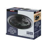 Arlec 250mm Matte Black Exhaust Fan - EX25BK