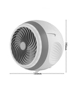 Arlec 10cm DC Desk Fan with Light, Ice Pack and Aromatherapy - TheITmart
