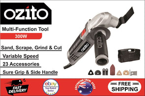 Ozito DIY Variable Speed Powerful 300W Multi Function Tool