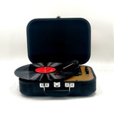 Turntable Record Music Player/3 speeds/RCA output jack/USB direct encoding - TheITmart