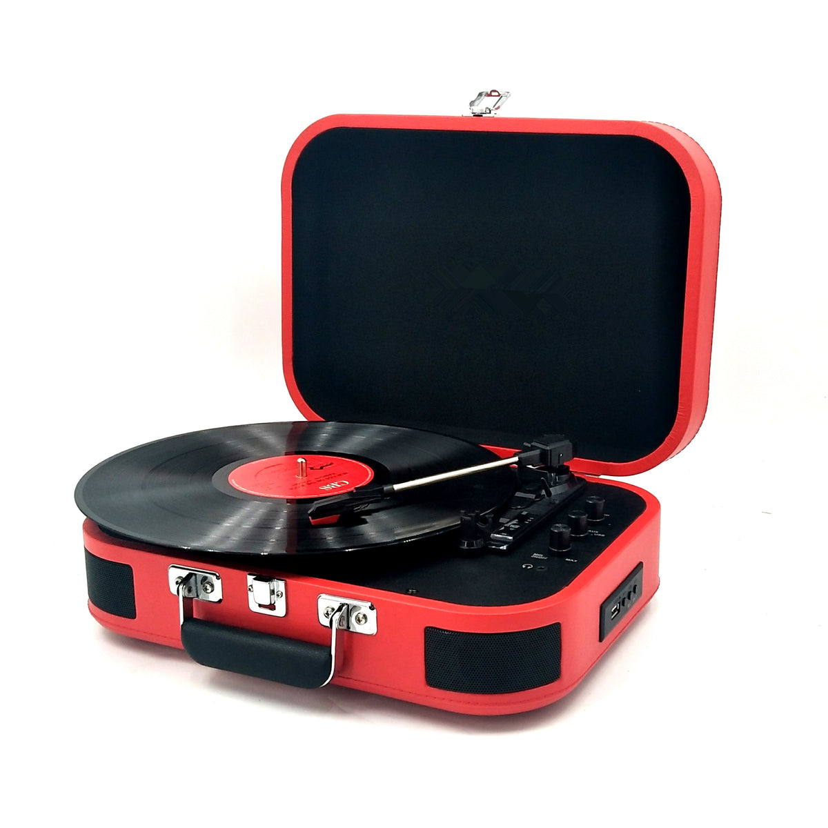 Turntable Record Music Player/3 speeds/RCA output jack/USB direct encoding - TheITmart
