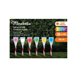 Mirabella Festive LED Dual Use Solar Garden Light - 6 Pack - TheITmart