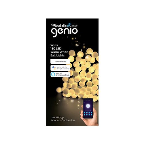 Mirabella Festive Smart Genio 180 LED Ball Lights