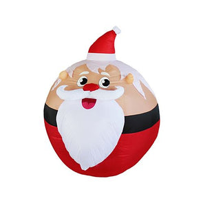 Click 1.2m Christmas Character Ball LED Inflatable/ Suitable for Indoor or Outdoor