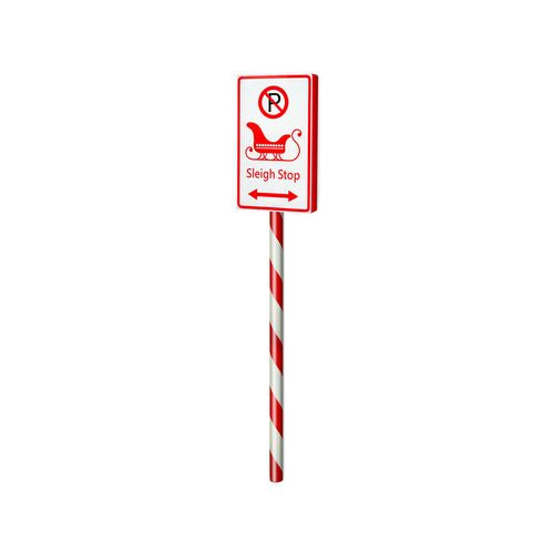 click Solar 70cm Sleigh Stop LED Garden Light