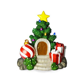 Click Solar 60cm LED Christmas Tree House / I004476