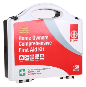St John 150 pieces Home Owners Comprehensive Emergency First Aid Kit