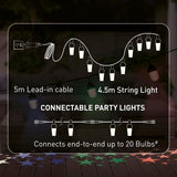 Arlec LED Multi Star Projector 10 Connectable Party Lights