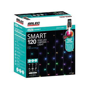 Arlec Smart 120 RGB LED Low Voltage Curtain Light