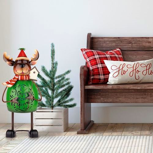 Arlec 50cm Battery Operated LED Metal Reindeer/Ideal Christmas Decoration