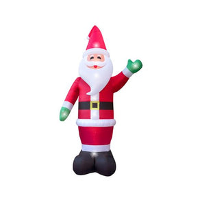 Arlec 4m Self-Inflatable Greeting Santa Low Voltage/ 12 Super Bright LEDs
