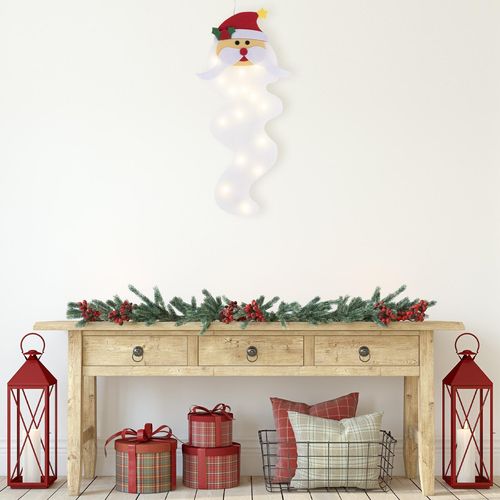 Arlec 50cm Battery Operated LEDs Santa Head