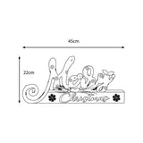 Arlec 45cm Battery Operated LEDs Merry Christmas Table Top Sign