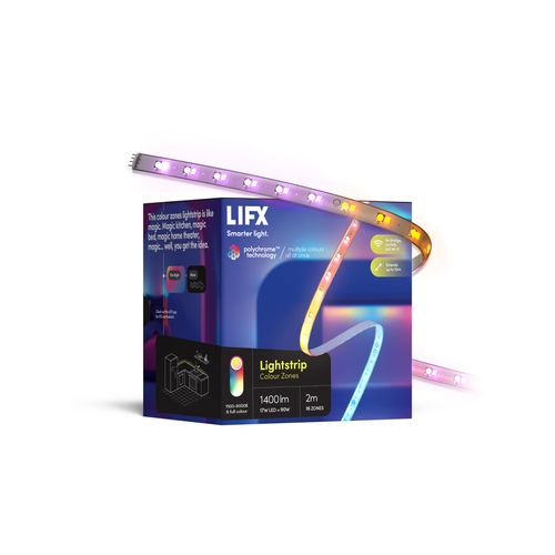 LIFX Smart Lightstrip Colour Zones Starter Kit 2m