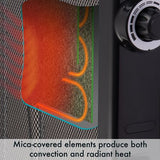 Arlec 2400W Micathermic Heater / Black