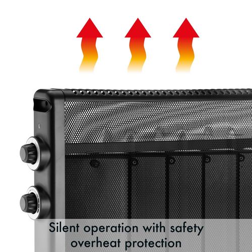 Arlec 2400W Micathermic Heater / Black