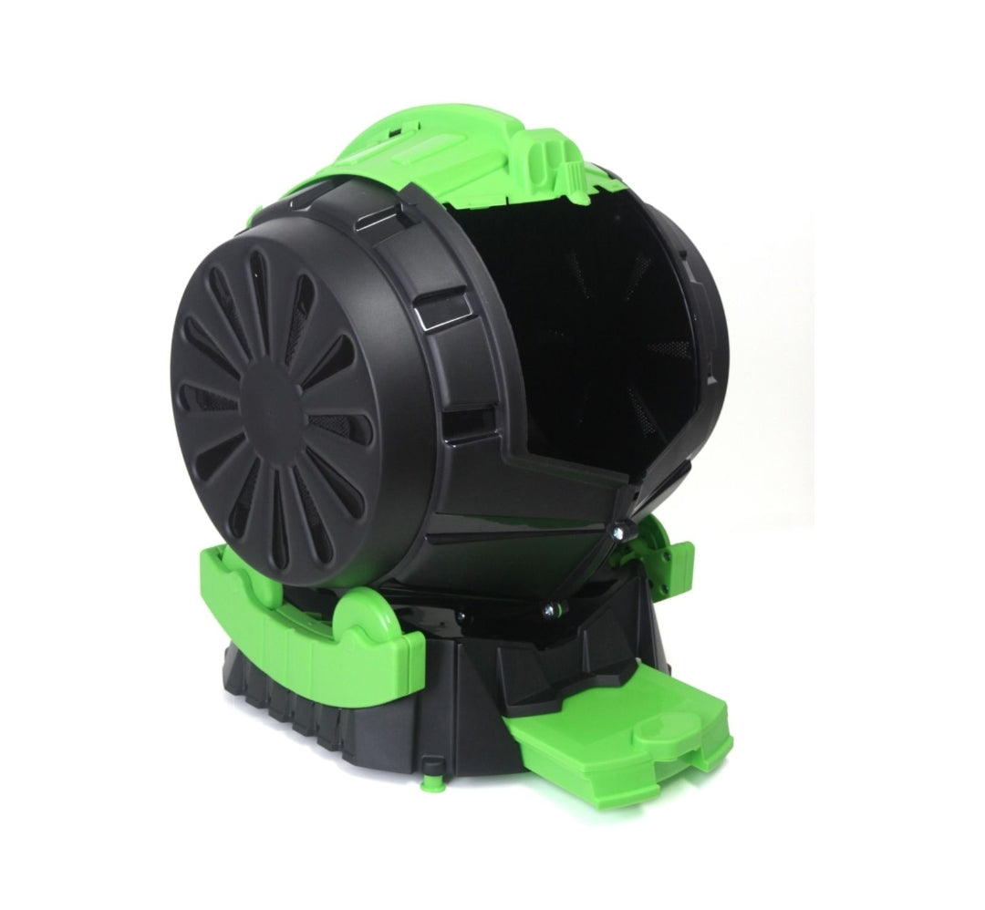 Saxon Composter Saxon 50L Portable Composter with Tumbling Chamber/Internal Churners ...